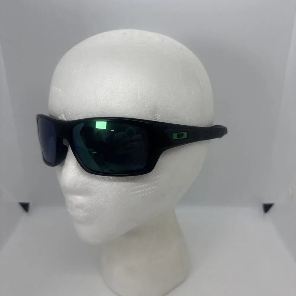 Oakley MotoGP Collection Turbine Matte Black Frame / Jade Iridium